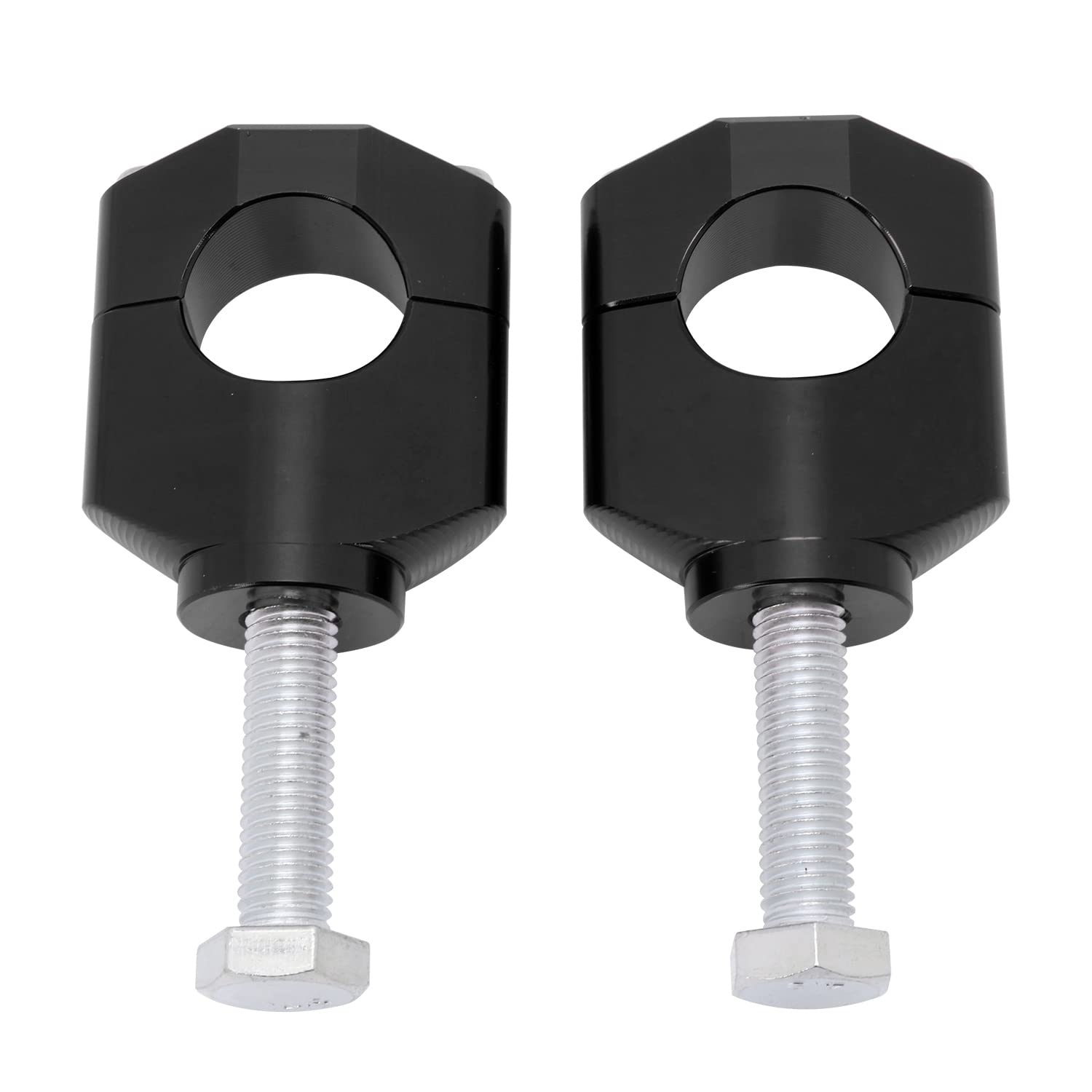 Soporte de la Abrazadera de Montaje de la Abrazadera de la Motocicleta - CR125R 00-07 CR250R 99-07 CRF250R 04-17 CRF450R 02-18 CRF450RX 17-18 CRF250X 04-17 CRF450X 05-17 - (1 1/8" 28MM) (Negro)