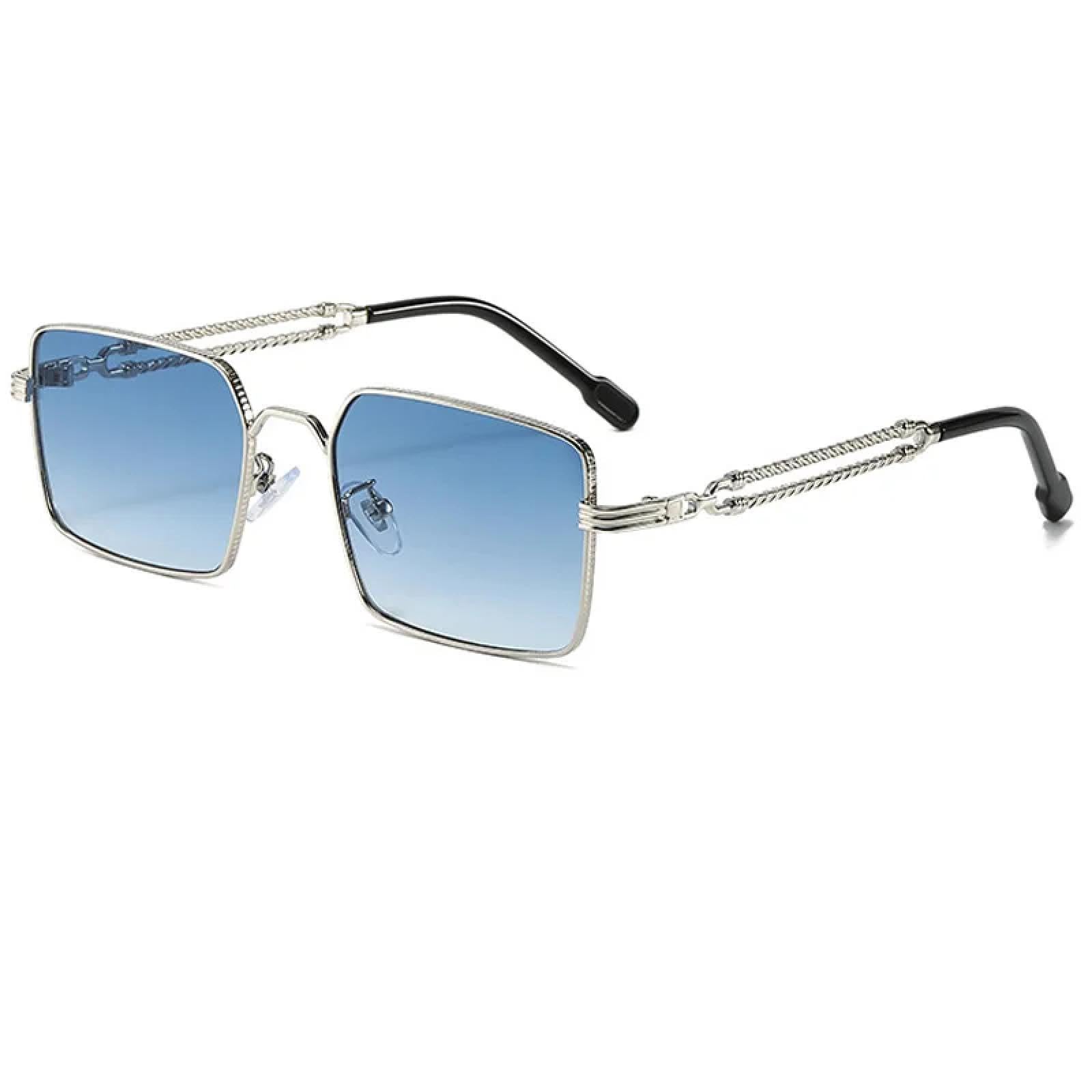 Lunettes de soleil rétro unisexes tendance à verres dégradés