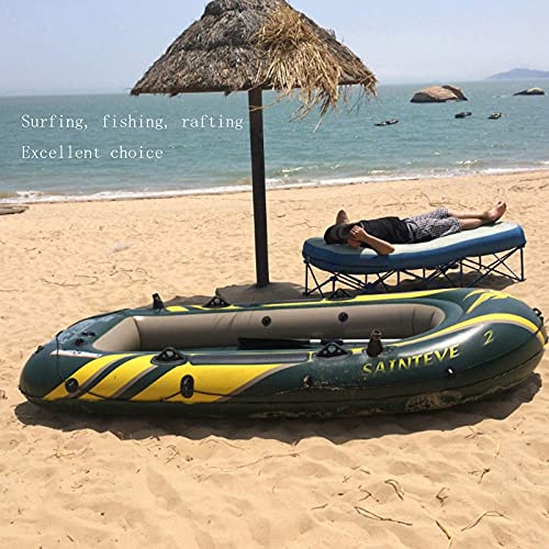 Kayak gonflable rigide en PVC de 250 cm conçu pour la navigation - 7