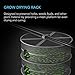 AC Infinity Herb Drying Rack, 4-Layer Hanging Mesh Net for Plants, Seeds, and Buds, 18