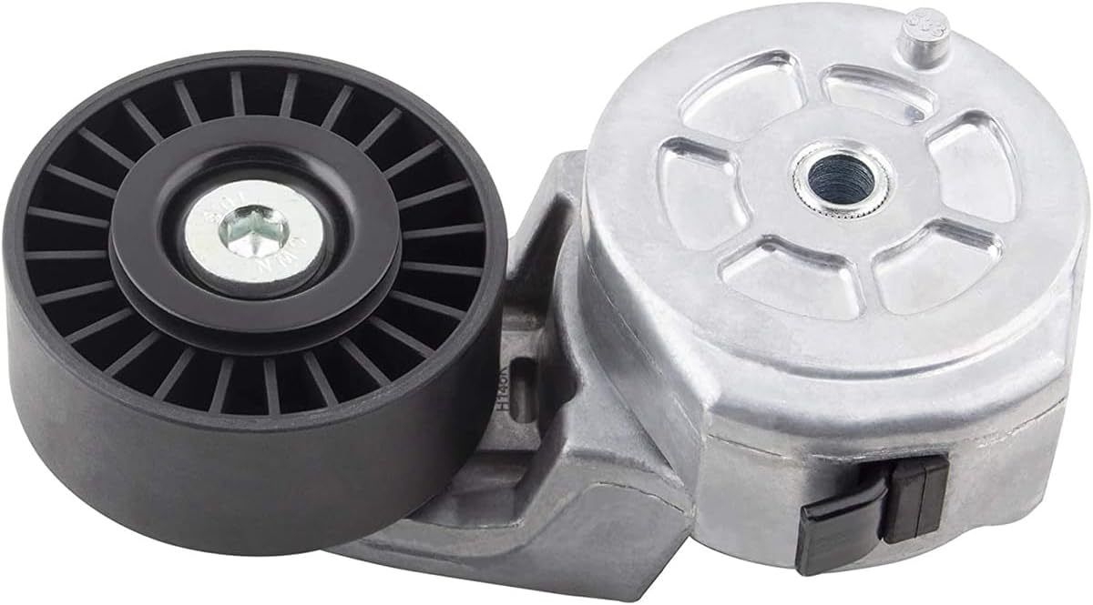 Belt Tensioner Assembly w/Pulley Fit For Dodge Ram 2500 3500 1994-2002, For Dodge D250 D350 W250 W350 1989 1990 1991 1992 1993 L6 5.9L Diesel Replace# 38157, 3912254, 4429254, 5017789AA