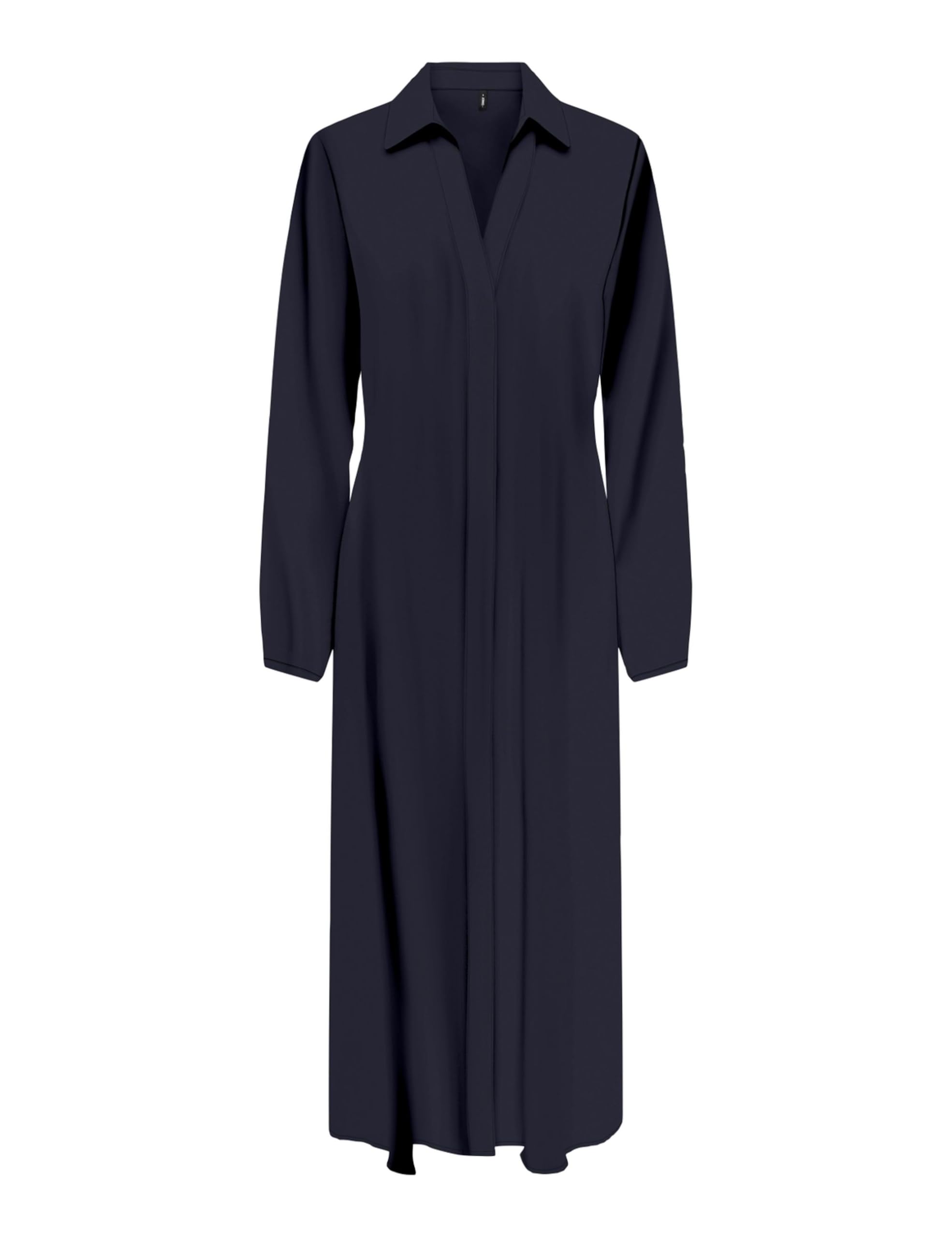 Onlalma Life Poly Kiara Shirt Dress Solid, Night Sky, S