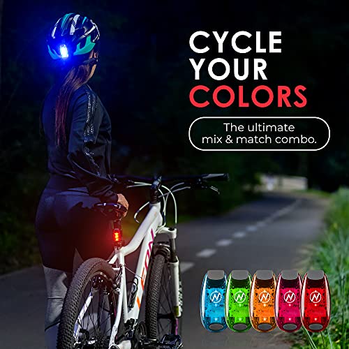 Apace Vision AVSL1000-R Beaconbright Led Safety Light (2 Pack) - Clip On Strobe, Running Lights For Runners thumb #6