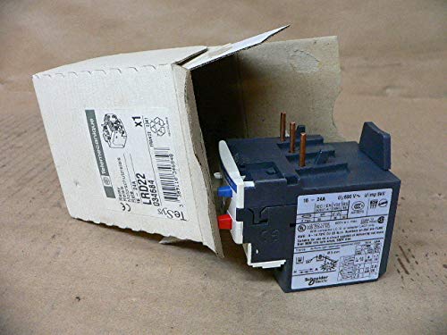 TELEMECANIQUE LRD-22 LRD22 Thermal Overload Relay Motor Protection 16-24A 600V