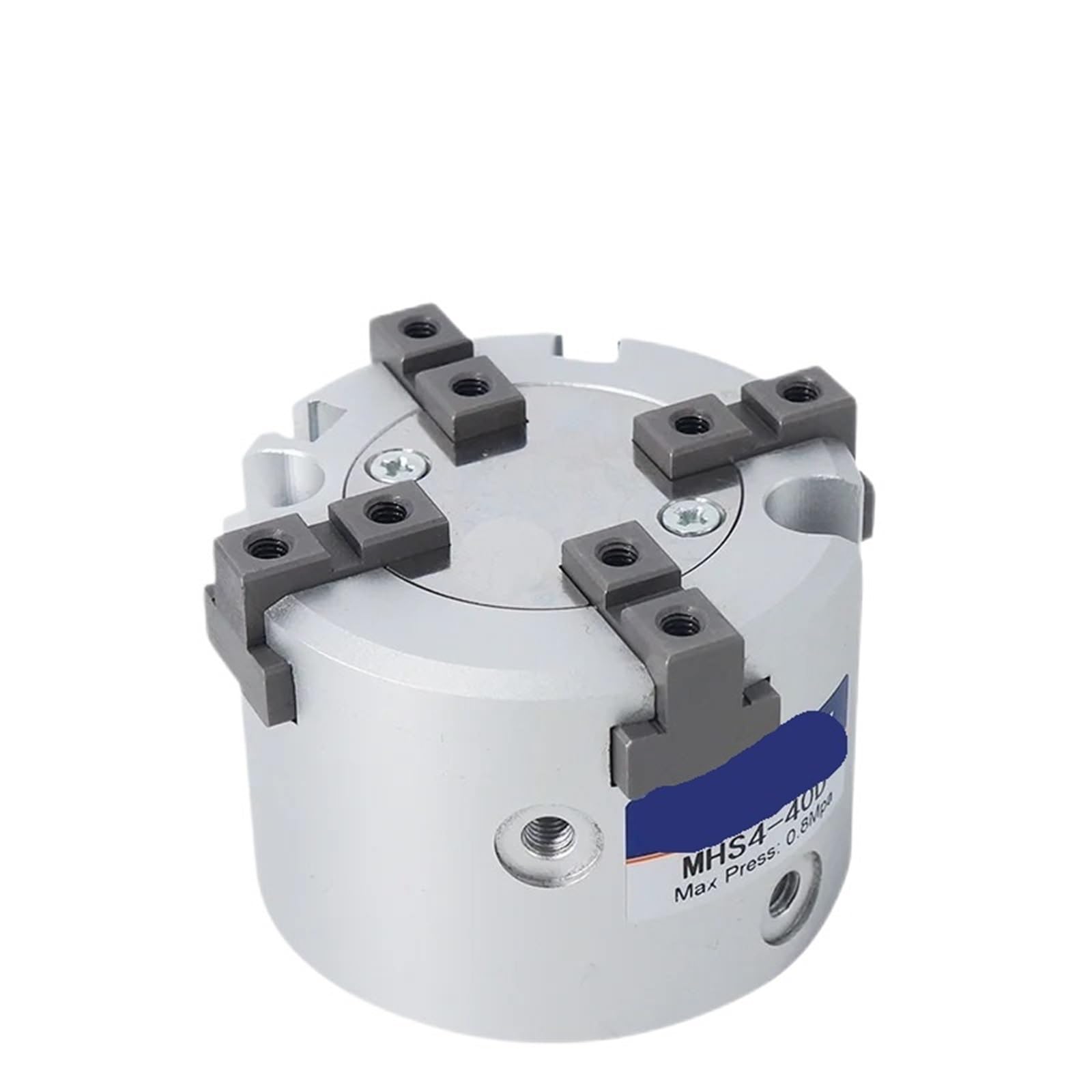 1 pz Pneumatico Parallelo Stile Tre Dita Air Pinza Cilindro MHS2-20D MHS3-25D MHSL2-32D MHSL3-40 MHSH3-16D 50D 63D 80D 125D(MHSH3 Through hole,63D)