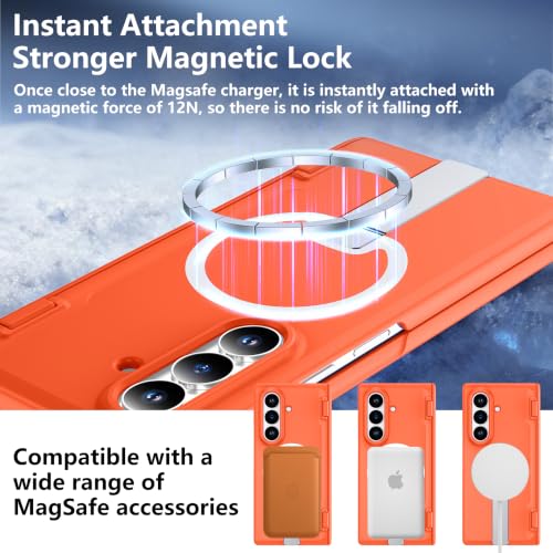 For Samsung Galaxy Z Fold 8 Ultra Case with Kickstand & Screen Protector - image 4