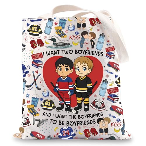 Sac de hockey cadeau original tote bag JNIAP merch pour fan de glisse