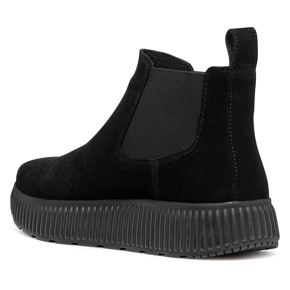 Geox Botines D Graisy D para Mujer, Black, 38 EU