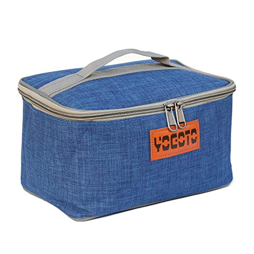 【YOGOTO】 スパイスボックス 調味料ケース ランチボックス キャンプ アウトドア BBQ (ブルー)