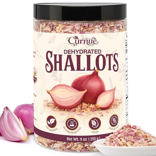 Dehydrated Shallots 9 oz All-Natural Dried Shallot Flakes seasonings