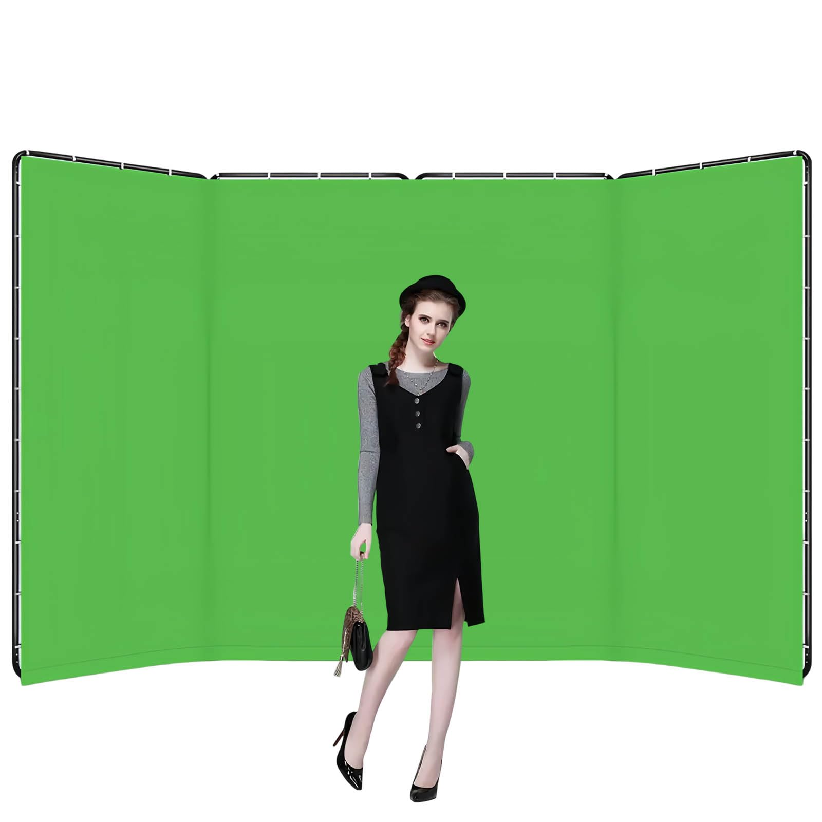 Grande schermo fotografico con sistema di supporto per la produzione professionale di foto e video