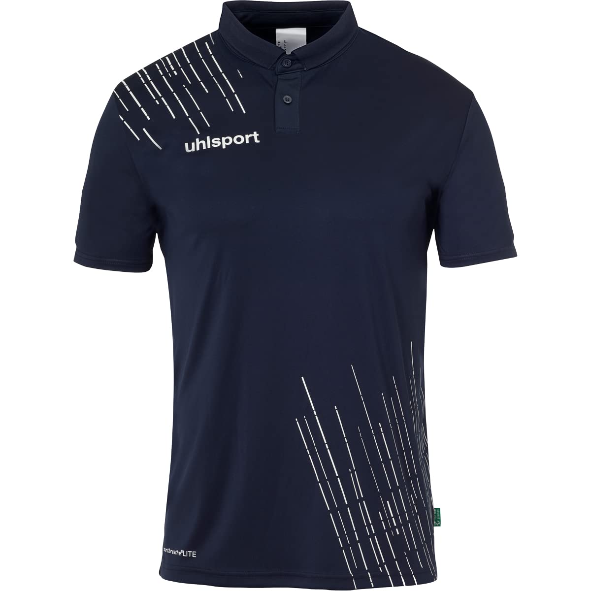 uhlsport Boys Sports Polo, Marine/White, 164
