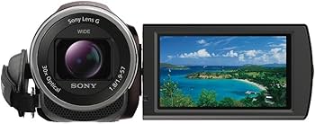 Amazon.co.jp: SONY ビデオカメラHDR-CX675 32GB 光学30倍 ボルドー