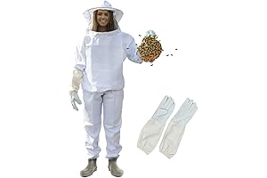 Professional Bee Suit for Men and Women - Complete Beekeeping Outfit
