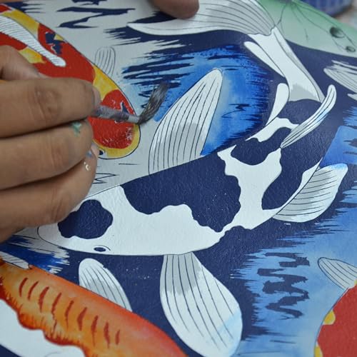 Anna by Anuschka Women's Hand Painted Leather Coin Pouch Purse4