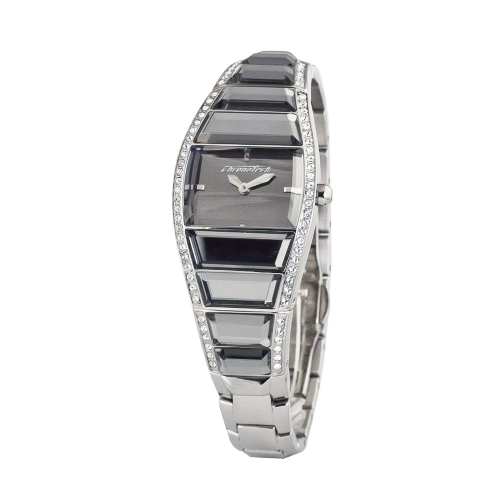Chronotech Orologio Donna Analogico Al quarzo con cinturino Acciaio inossidabile CT7099LS-08M