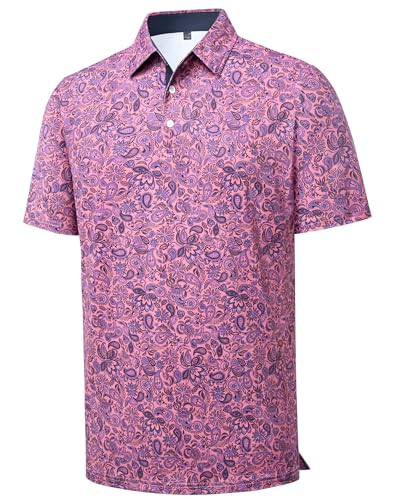 Alimens & Gentle Printed Golf Shirt