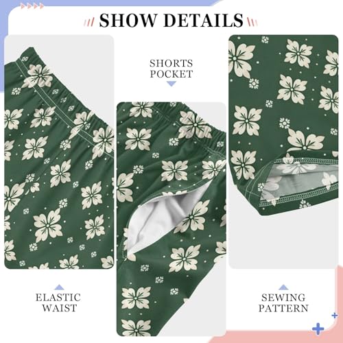 St. Patrick's Clover Green 11 Long Pajama Pants Bottoms Soft Sleepwear with Pockets4