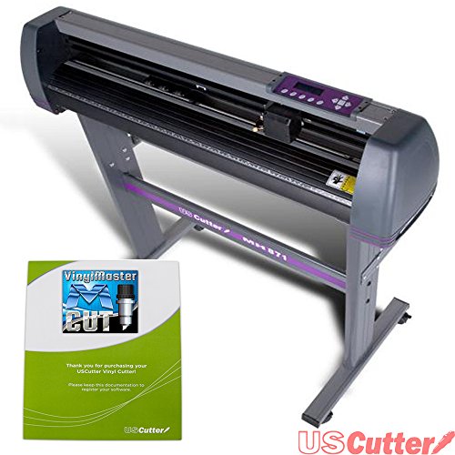 USCutter 34-inch Vinyl Cutter Plotter with Stand and VinylMaster and Cut Software