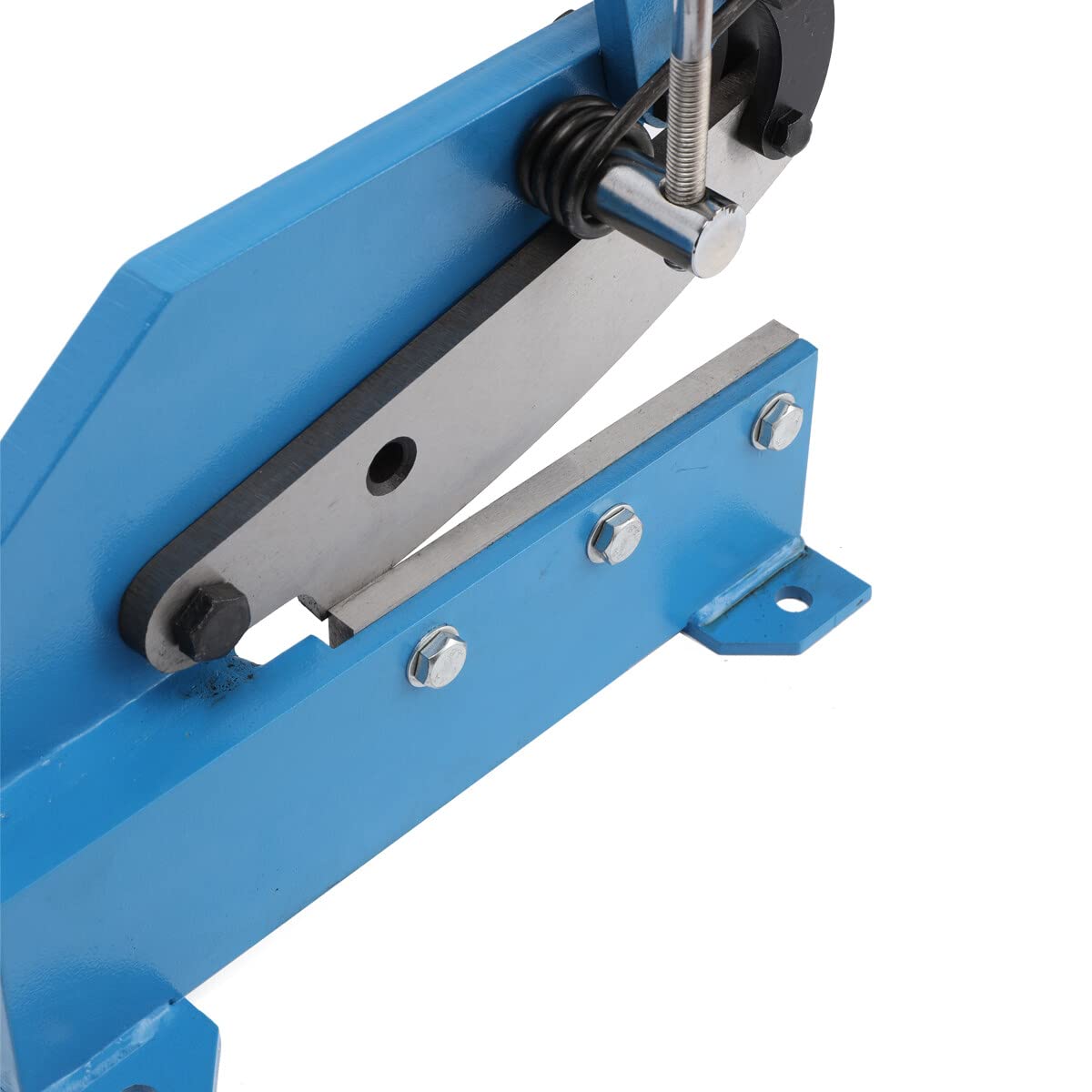 Produktbild von Lfhelper Handhebelschere 200mm | Metallschere Für Blech | Bis 6mm Stärke, Blau