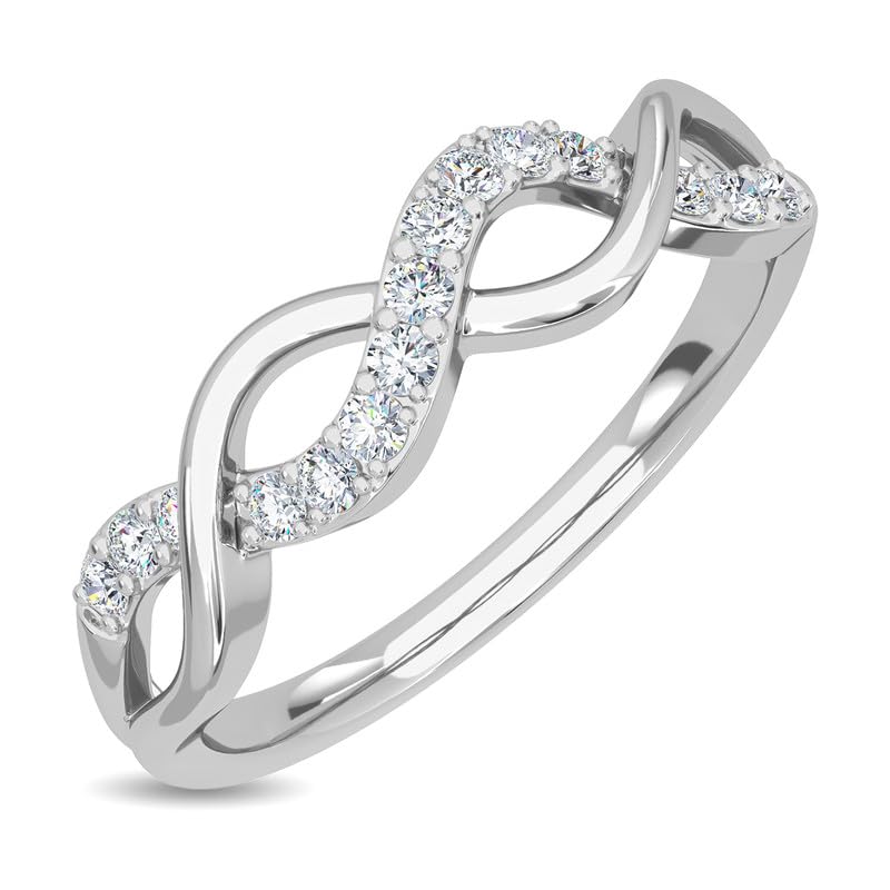 Image of KISNA 14k / 18k Real Gold & Diamond Ring | Diwali, Rakhi Rakshabandhan Gift for Sister /Bhabhi /Women | With Certificate of Authenticity & BIS-Hallmarked Gold Jewellery | Philasha Diamond Ring