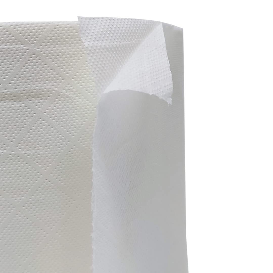 6 Rollos de Papel Secamanos Tipo Mecha Doble Capa Clim Profesional (Pack 6 Bobinas). 130 Metros por Rollo. Más de 390 Servicios. Máxima Resistencia y Absorción