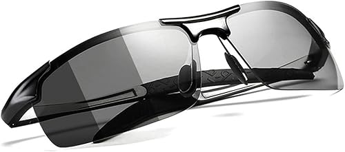 Gafas de sol fotocromáticas para hombres y mujeres, gafas de sol deportivas para conducción, pesca, ciclismo, antirreflejos