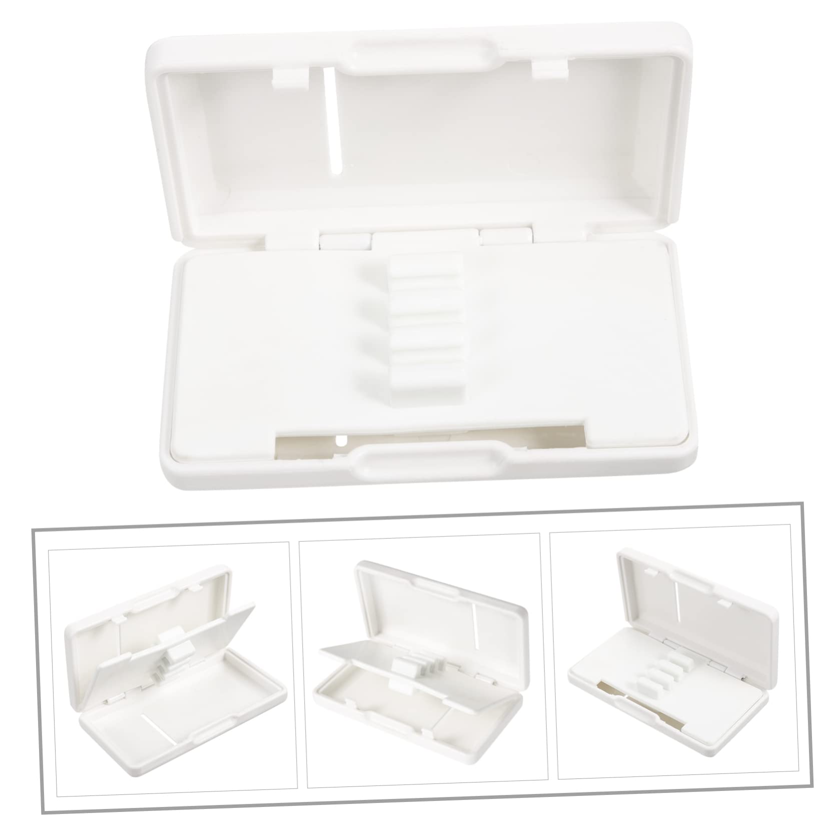 ibasenice 4-teilige Tragebox Zur Aufbewahrung Von Oboe Und Saxophon Robustes Abs-material 6 Steckplätze