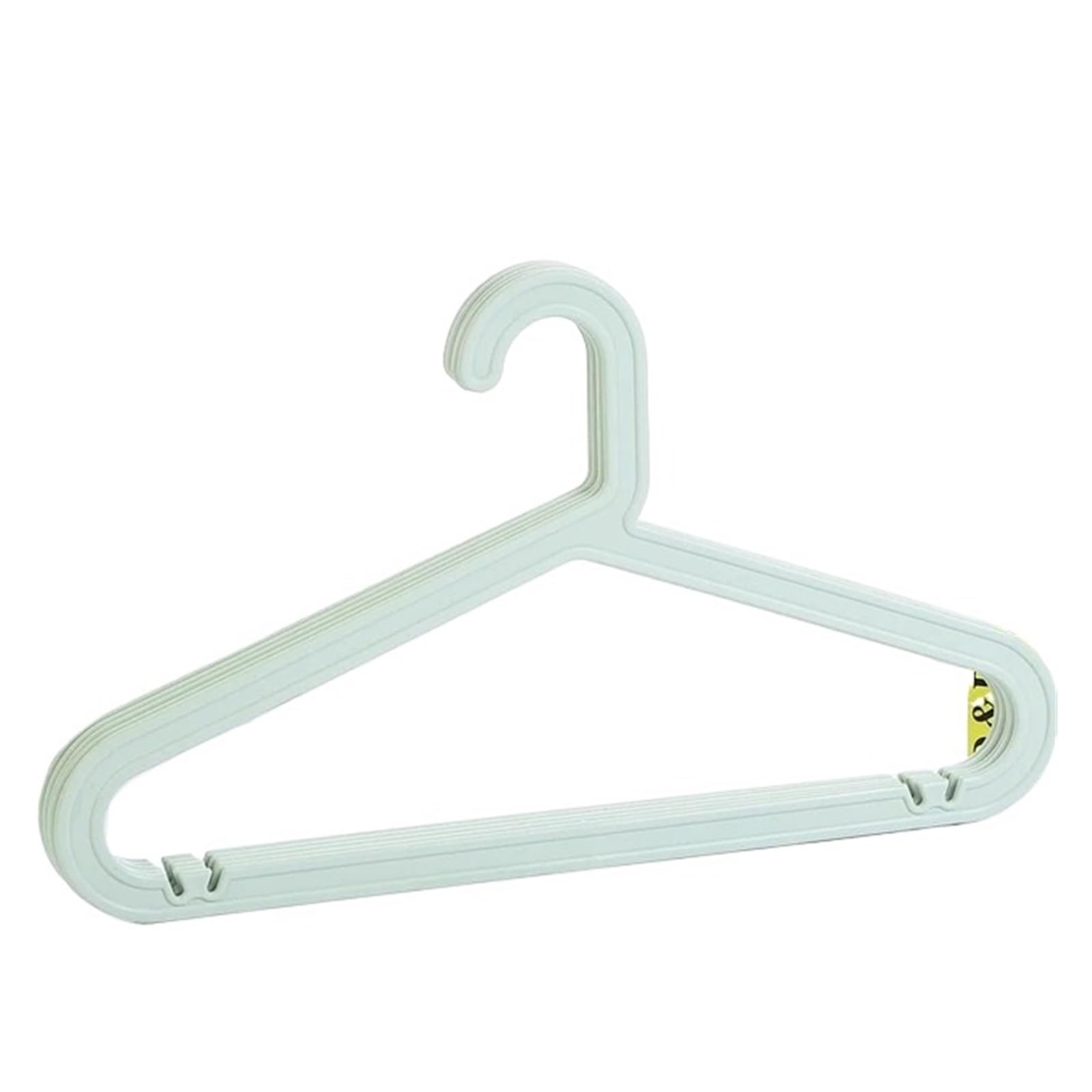 KFGISD, Traceless Coat Hangers Household Wardrobe Adult Multi-function Coat Hangers Non-slip Dry ，Hangers(Green,5Pcs)
