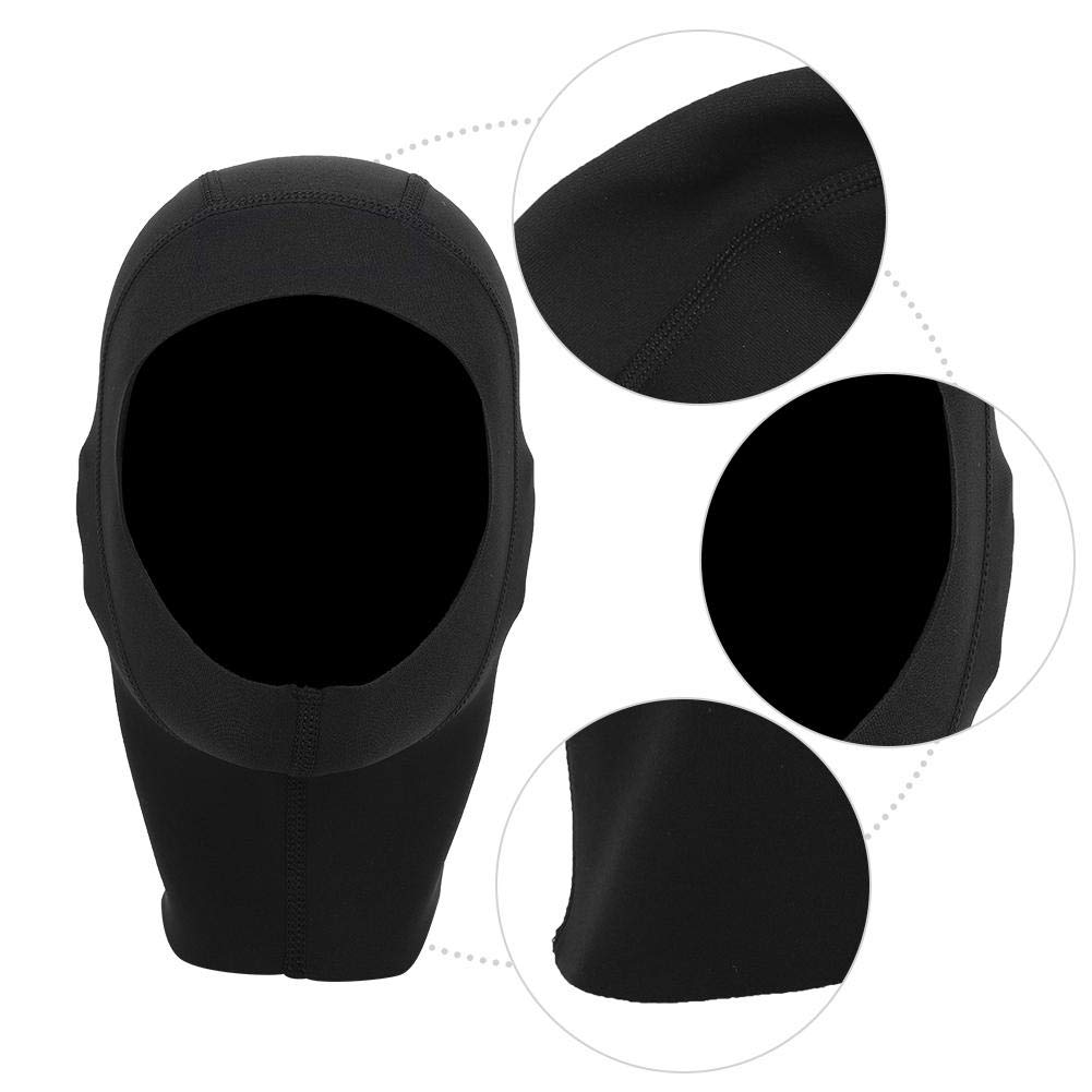 Capot de Plongée 1 mm Unisexe Capuche de Plongée Chapeau de Plongée Ecran Solaire Capuchon de Plongée