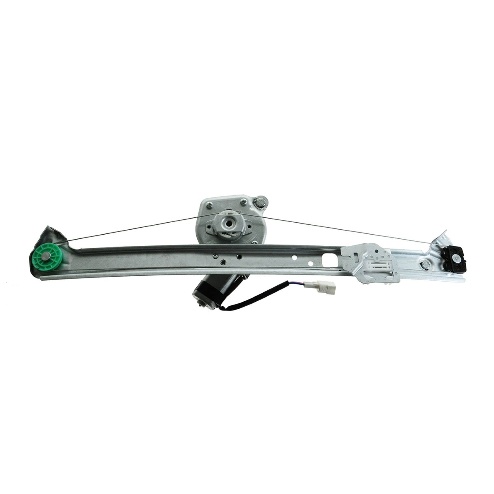 TRQ Rear Right Power Window Regulator &amp; Motor Assembly Passenger Side