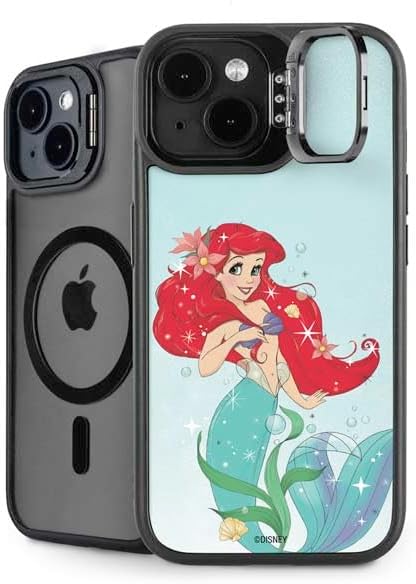 Skinit Kickstand Phone Case Compatible with iPhone 15 - Officially Licensed Disney The Little Mermaid Ariel Part of Your World Design