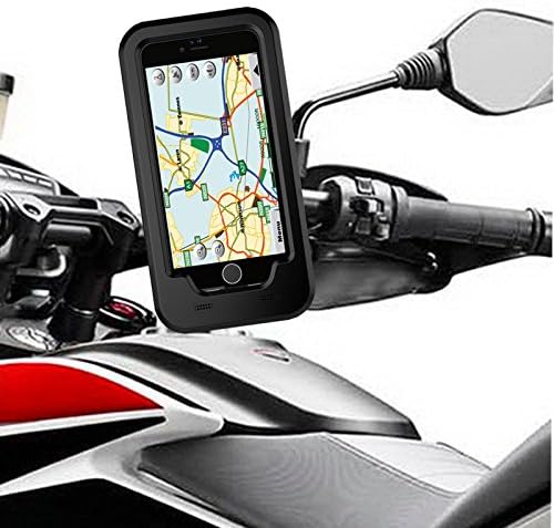 Bike Phone Mount Holder,WMTGUBU Support Bicycle Cell Phone Holder Mount Cover Shell with Anti-broken Shock-proof Resistant for iPhone 7/6/6s,Vivoor Huawei Moto 5.5 Inch Devices