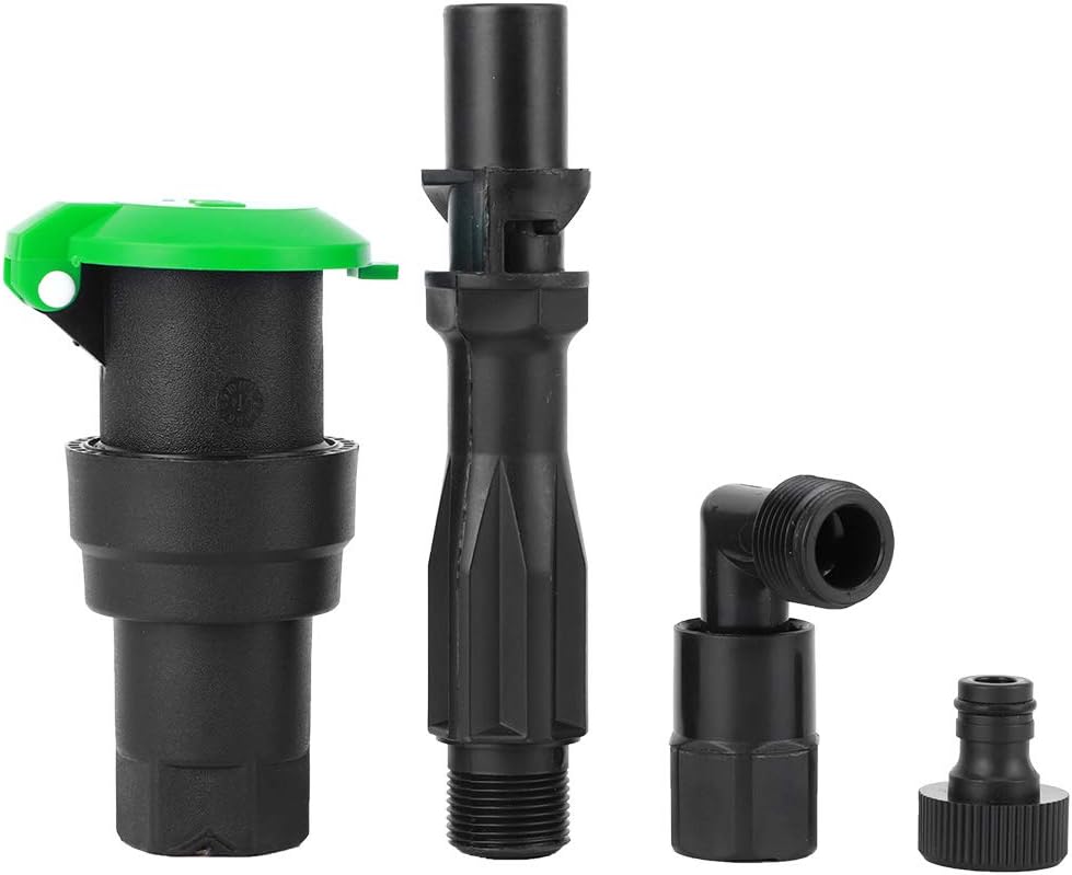 GOTOTOP Plastic Garden Hose Quick Connect Emale Thread Rapid Water Intake Valve Quick Coupling Valve for Home Garden Irrigation Fittings (4 Piece Set 6 Points 25mm3/4 Inner Wire dn20)