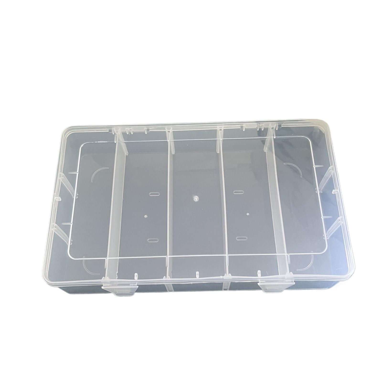 EMHSJSYVB Hardware Tool Storage Box, 5-compartment Transparent Organizer, Screw And Accessory Sorting, Household And Wr(8pcs15GKD4GB)