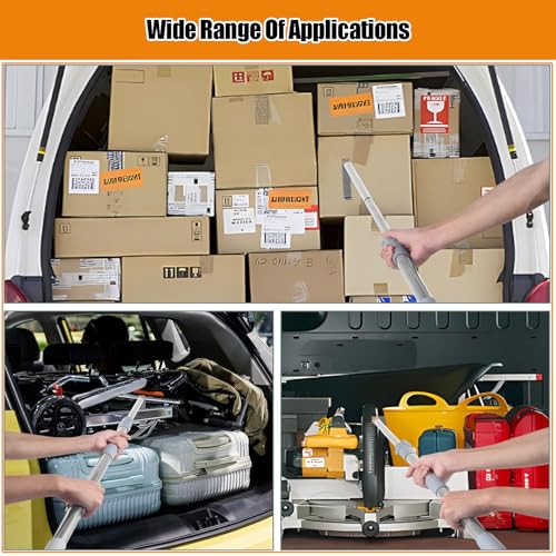 Image of Truck Cargo Grabber - Telescoping Pickup Truck Bed Retriever Tool Cargo Retrieval Hook Truck Grabber Reach Tool Heavy Duty Truck Bed for Trucks SUV Trailers RVs 16-60 Inch