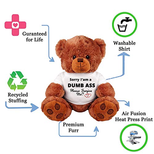 Sorry-and-Forgive-Me-Gift-Funny-Teddy-Bear-Couple-Gift-Medium-Teddy-Bear-Stuffed-Animal - DumpADate.com