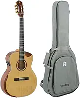 Violão Nylon Strinberg Galaxy Sc301hcr Ns Efeitos