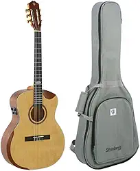 Violão Nylon Strinberg Galaxy Sc301hcr Ns Efeitos