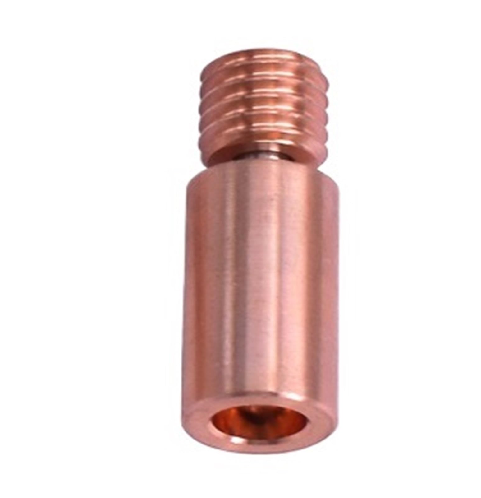 5PCS Stampante 3D V400 Ugello con estremità filettata for tubo gola piegatura a caldo 1,75 mm Estrusore for placcatura in rame