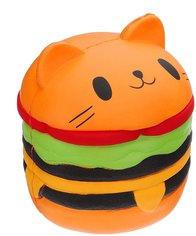 cat burger squishy