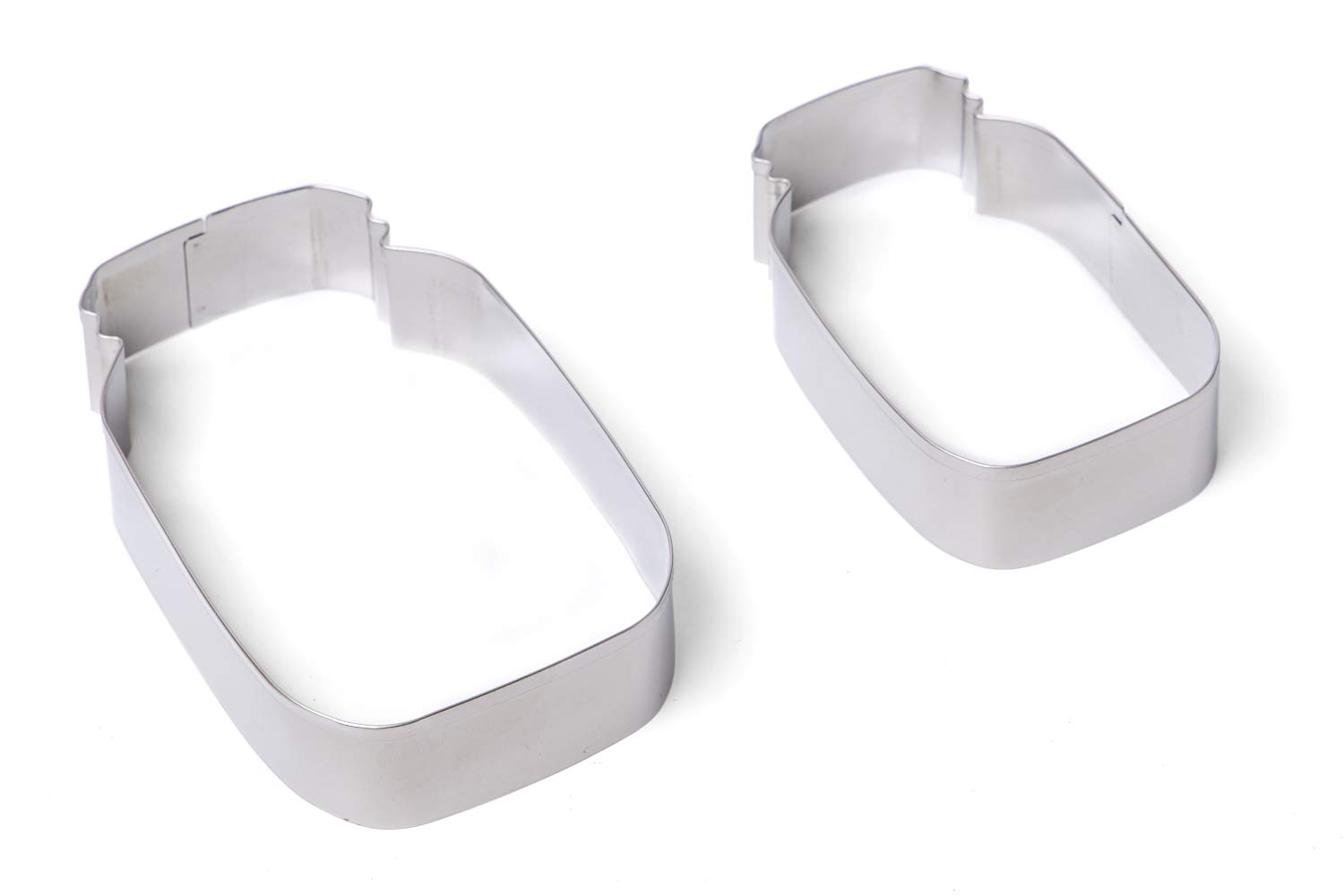 Fox Run3679 Mason Jar Cookie Cutter Set of 2