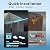 Quictent 6X4 FT Metal Storage Shed, Lockable Outdoor Garden Shed Waterproof Shed for Bike Storage, Tool Storage, Temporary Storage with Combination Lock
