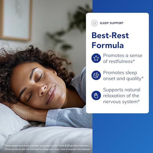Pure Encapsulations Best-Rest Formula - Supports Restful Sleep - for Relaxation* - Restful Sleep Supplement - Non-GMO & Vegan - 60 Capsules - Image 4