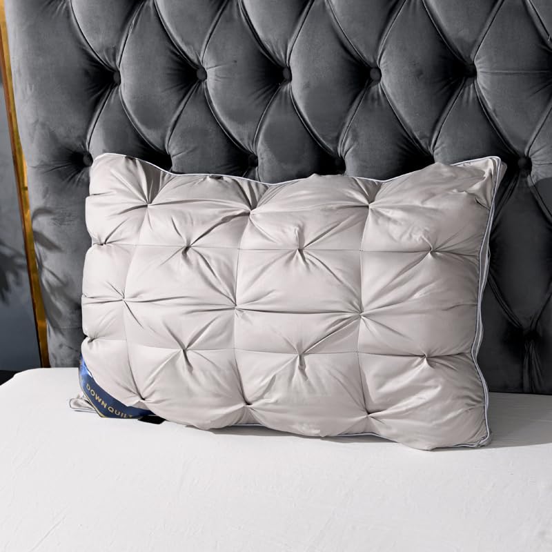 Set 2 Almohadas de Algodón 76x48 cm Suave miniatura 3
