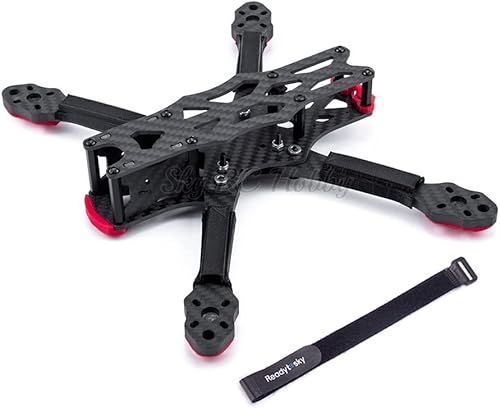 Kit de marco de cuadricóptero de fibra de carbono de 5 pulgadas, 8.858 in, 225  6 pulgadas, 10.236 in  11.614 in, brazo de 0.217 in para modelos de