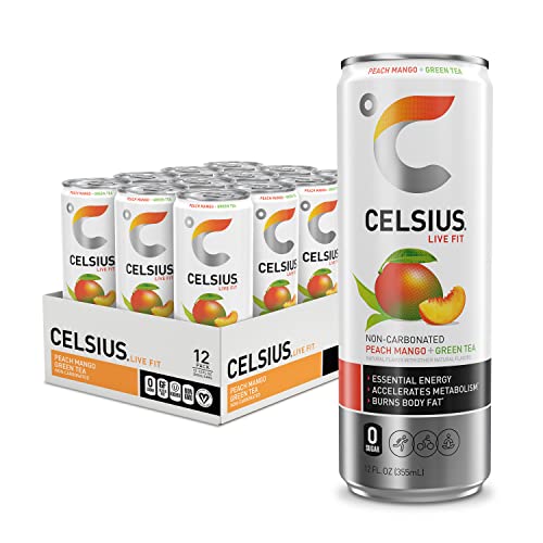 CELSIUS Peach Mango Green Tea
