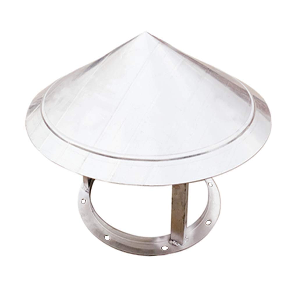 Tuyau de cheminée capuchon de protection pluie en inox de toit