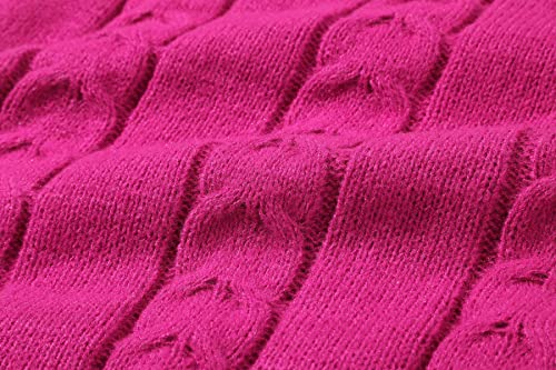 Image of CHARTOU Women's Winter Chunky Cable Knit Long Skirt 2 Piece Outfit Sweater Sets