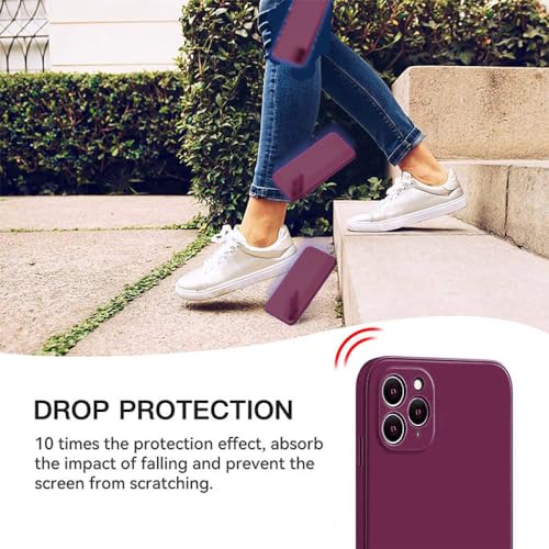 Coque silicone liquide pour iPhone X antichoc et douce au toucher - 3